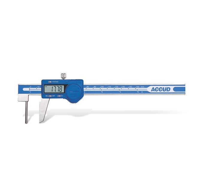Accud | Vernier Digital Tube Thickness Calliper 0-150mm-Toolcraft