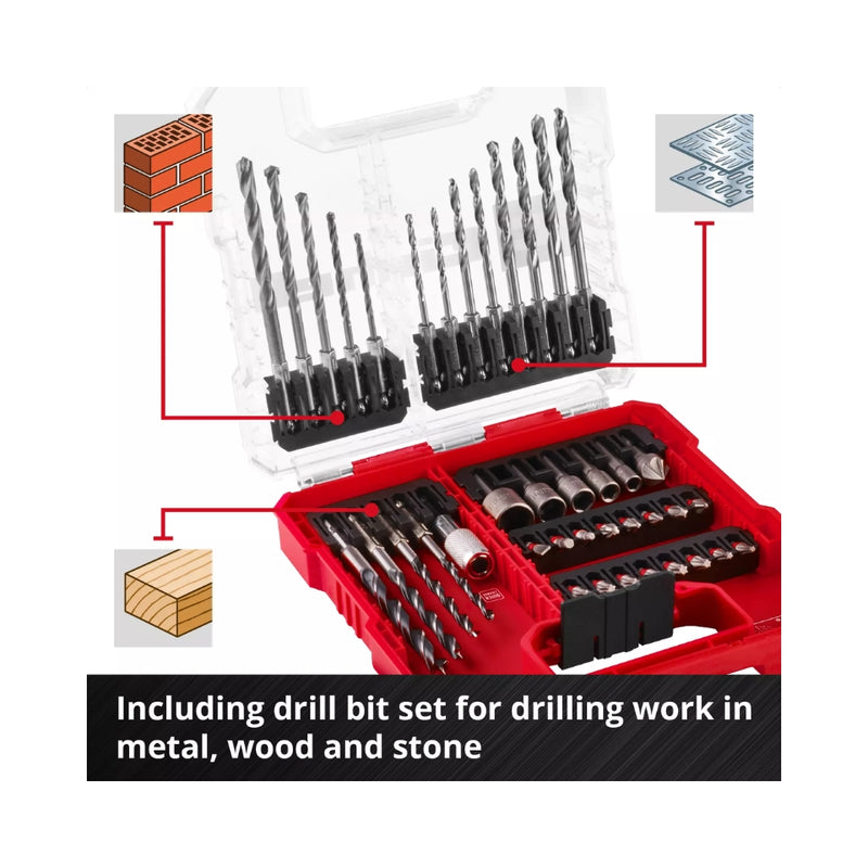 Einhell | Bitsets L-Case Box - 40pcs-Toolcraft