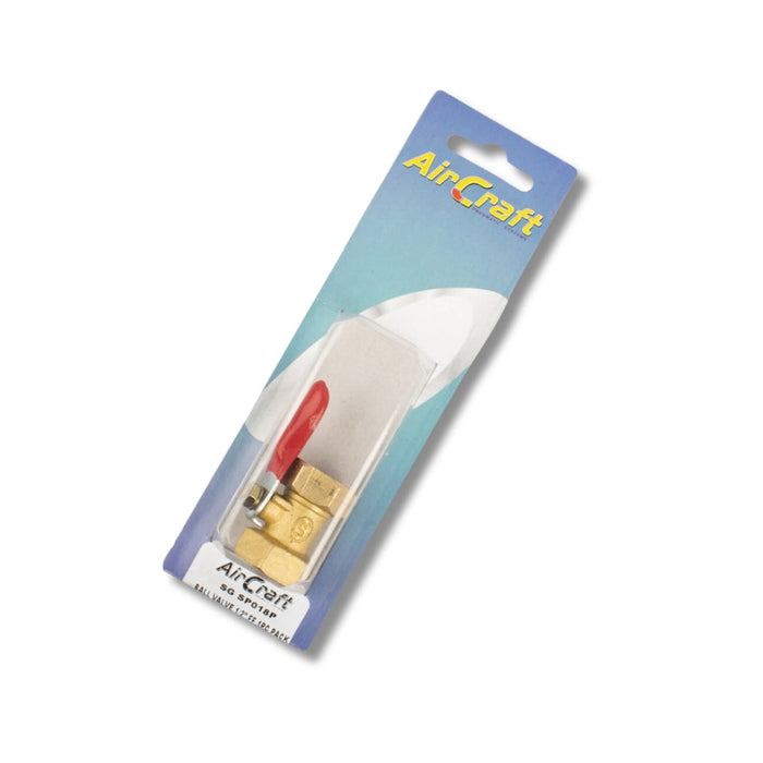 AirCraft | Ball Valve 1/2" FF 1Pc