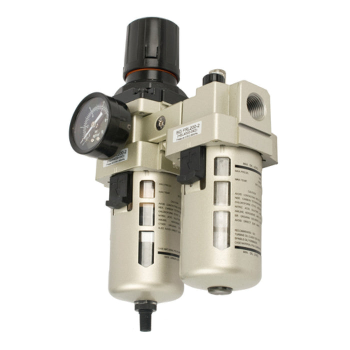 AirCraft | Filter/Regulator/Lubricator 1/2" with Auto Drain (HEC4010-04D)