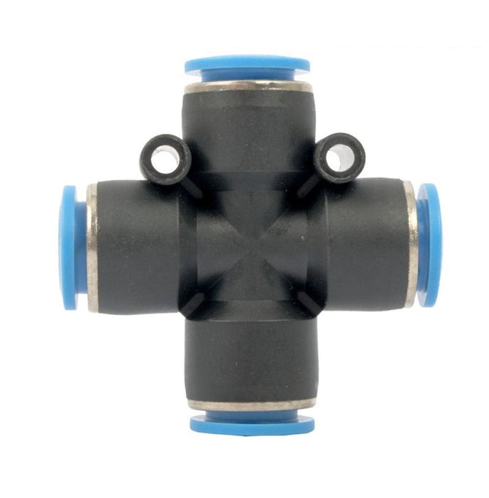 AirCraft | PU Hose Fitting 4 Way Connector 12mm