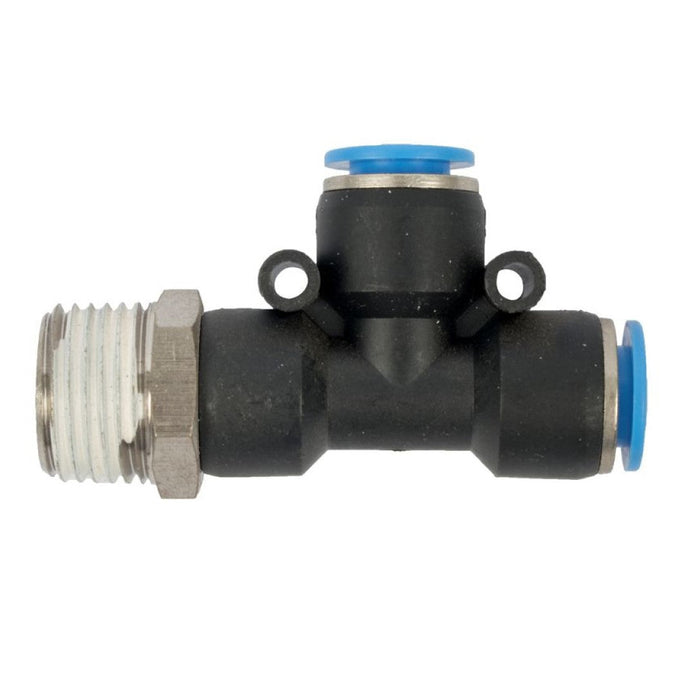 AirCraft | PU Hose Fitting Tee 10X10mm X 1/2"M