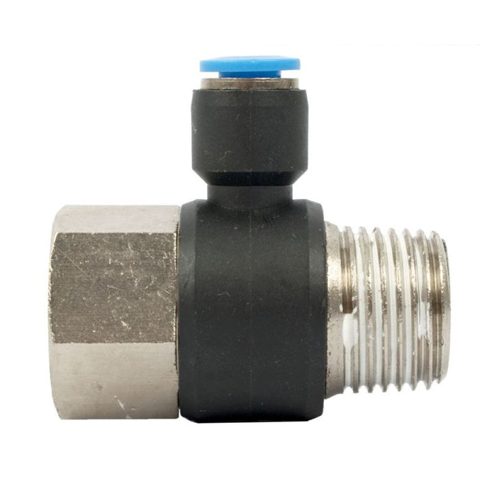 AirCraft | PU Hose Fitting Tee 6mm X 1/2"F X 1/2" M