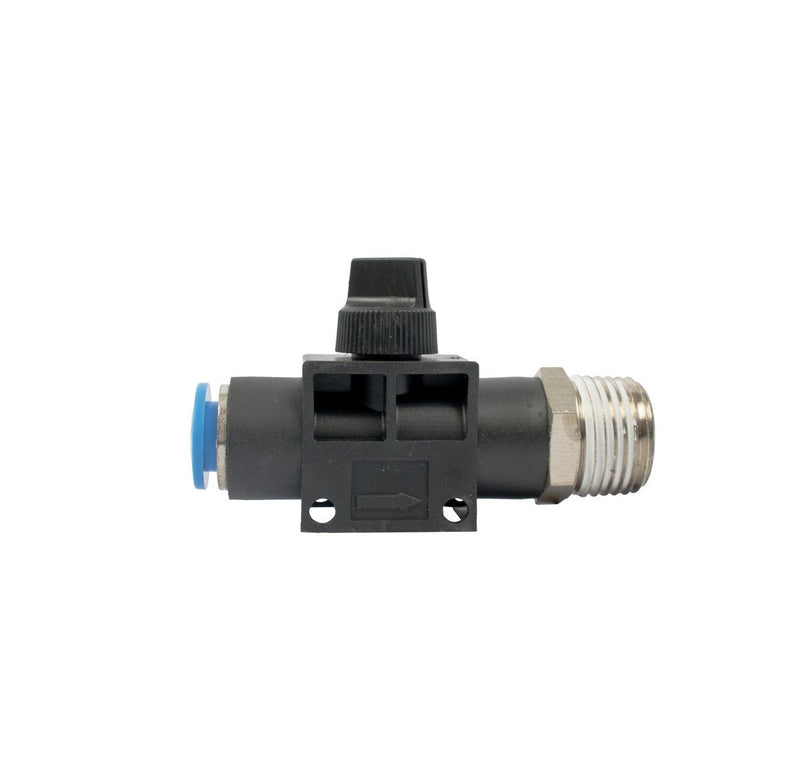 AirCraft | PU Hose Fitting Valve 10mm X 1/2"M-Toolcraft