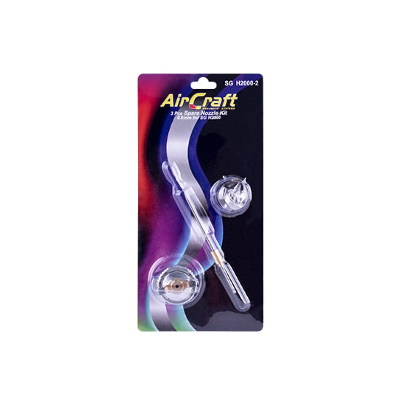 AirCraft | Spare Nozzle Kit 0,8mm for H2000-Toolcraft