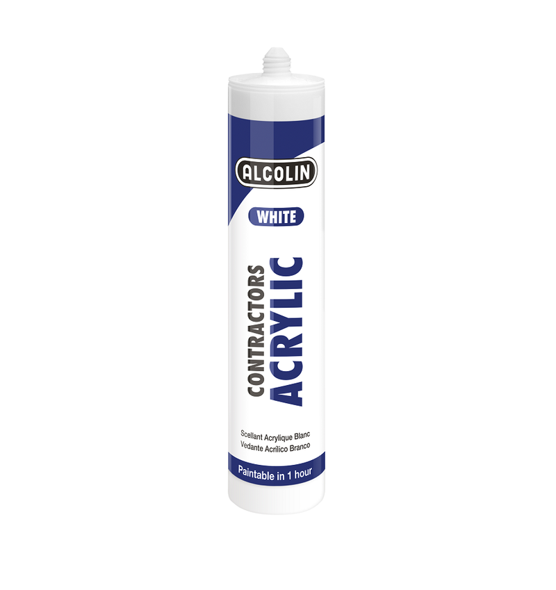 Alcolin | Acrylic Contractors White 260ml-Toolcraft