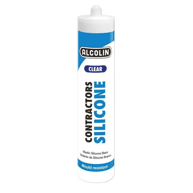 Alcolin | Silicone Contractors Clear 260ml-Toolcraft