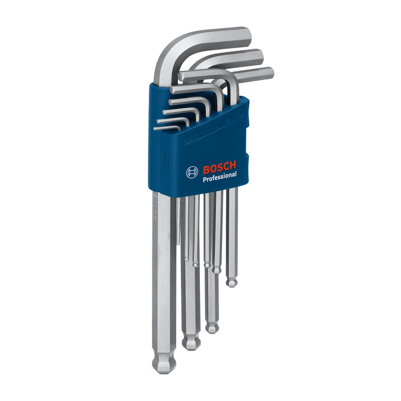 Bosch Professional | Allen Key Hex 9 Pcs-Toolcraft