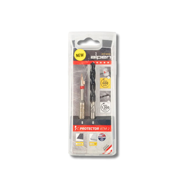 Alpen | Drill Bits Concrete C Protector 8.0mm X2