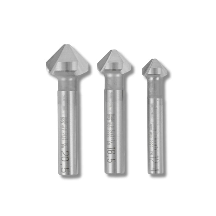 Alpen | HSS Countersink Set - Pcs 12.4 - 16.5 - 20.5mm