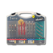 Alpen | Screw set Kit 13 Pcs C Prot, Multi 6-Kant, SDS-plus Force X4 Bit-Toolcraft