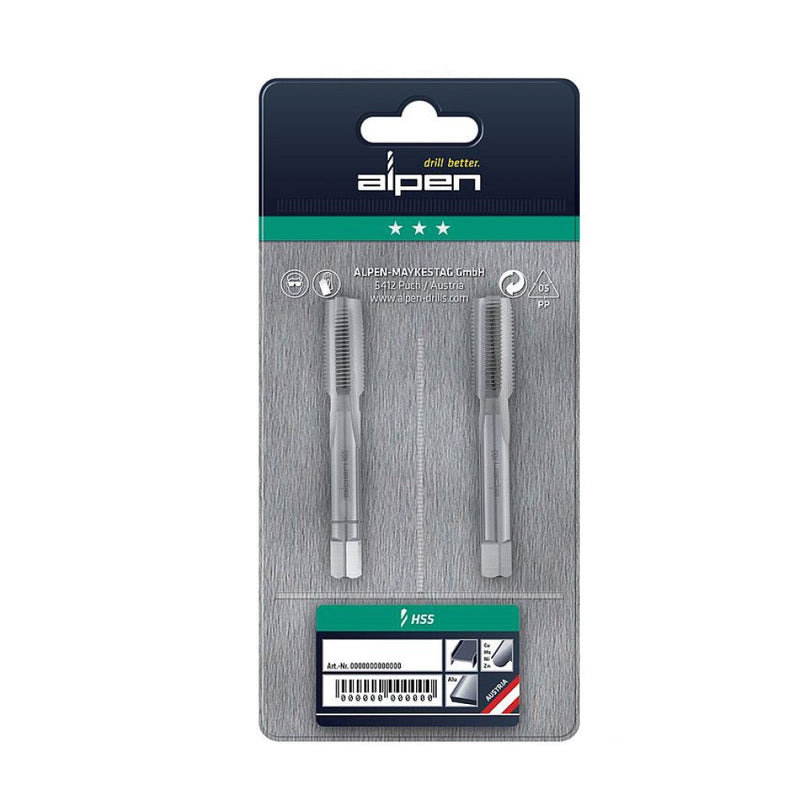 Alpen | Tap Set HSS Imperial G 1/2" Pouched-Toolcraft