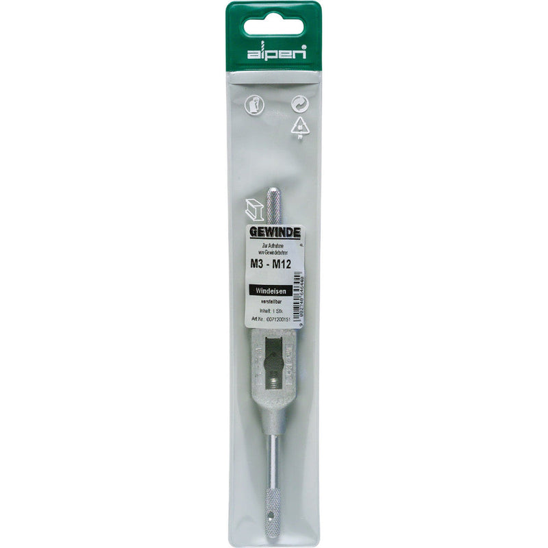 Alpen | Tap Wrench M3-12 in Pouch-Toolcraft