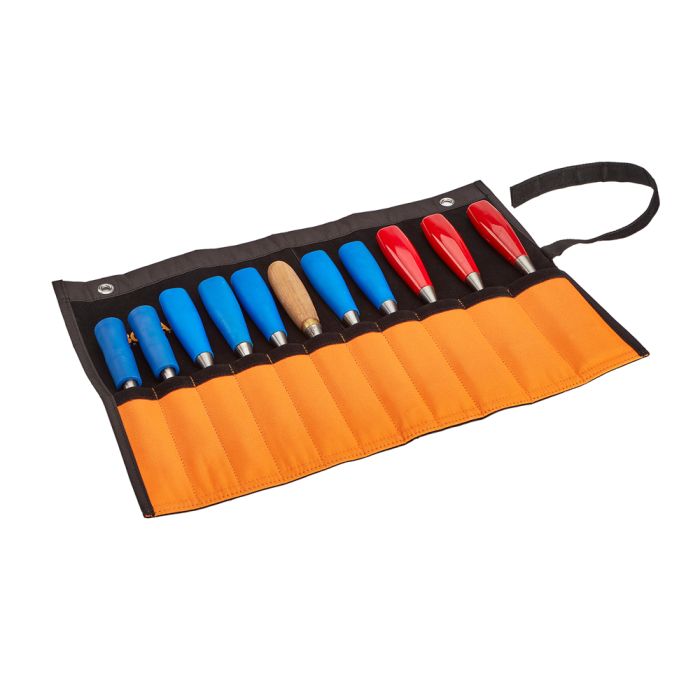 BORA | 11 Pocket Genuine Suede Leather Tool Roll (Online only) - Toolcraft