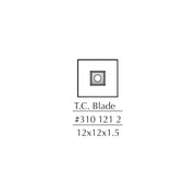 Betop | Spare Blade 12 X 12 X 1.5 Replaceable Blade-Toolcraft