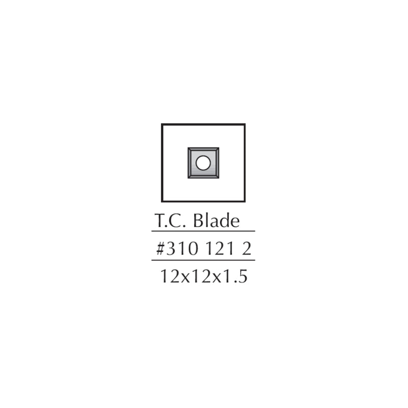 Betop | Spare Blade 12 X 12 X 1.5 Replaceable Blade-Toolcraft