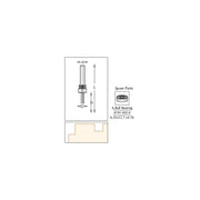 Betop | Flush Trim Pattern Upp Bb 06.30 X 12.70mm - 1/4" Shank-Toolcraft