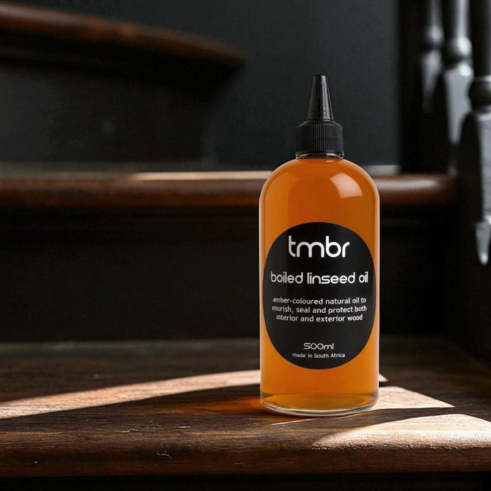 tmbr | Boiled Linseed Oil 500ml Plastic Squirt Bottle