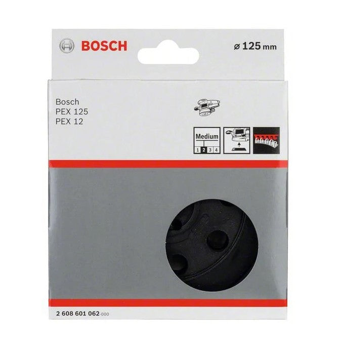 Bosch | Backing Pad Rubber (Medium) for PEX 125 - Toolcraft