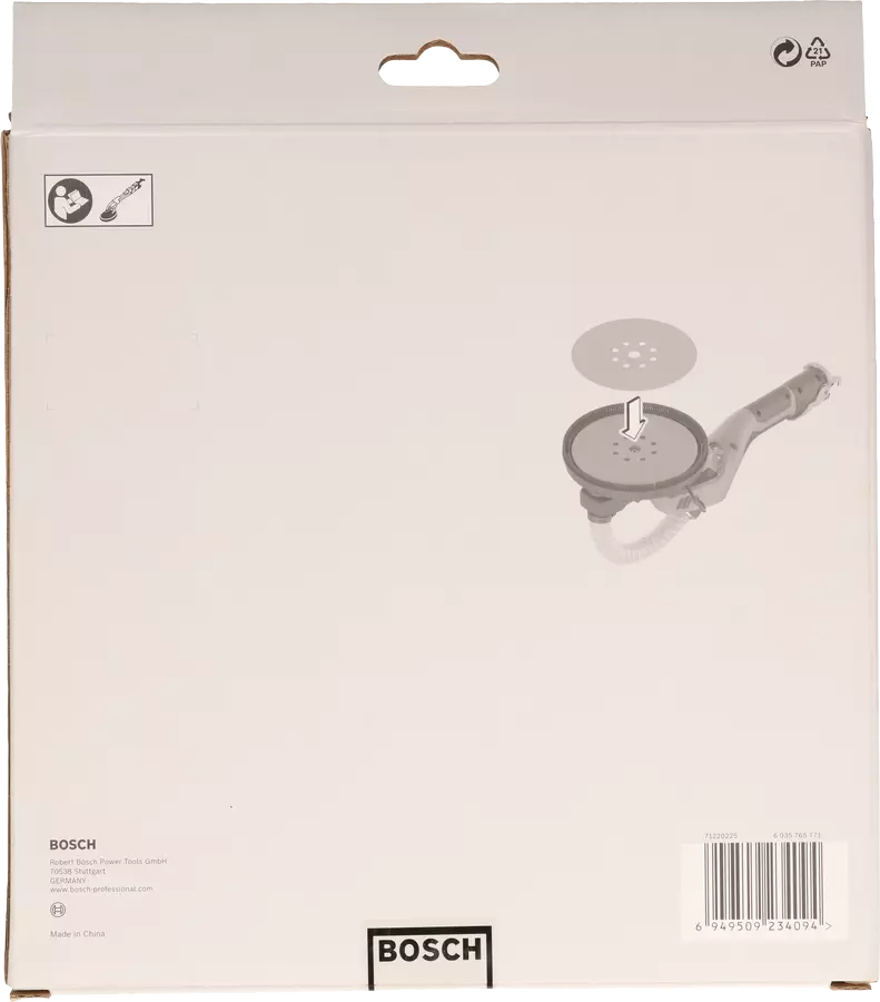 Bosch | Backing Pad Set Soft 215mm-Toolcraft