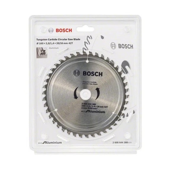 Bosch | Circular Saw Blade 160 x 20mm x 42T Eco for Aluminium - Toolcraft
