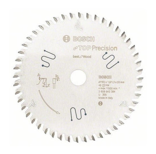 Bosch 1x EXPERT Wood Corded Circular Saw Blade For Miter Saws (for Softwood, Hardwood, Mm, Professional Accessories Wired Mitre Saw