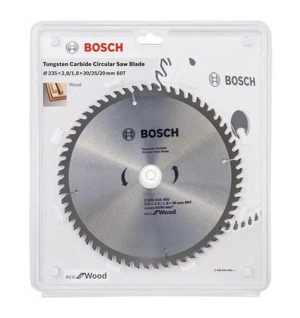 Bosch | Circular Saw Blade 235X30mm 60T Eco for Wood-Toolcraft