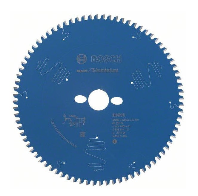 Bosch | Circular Saw Blade 250 x 30mm x 80T Expert for Aluminium - Online Only - Toolcraft