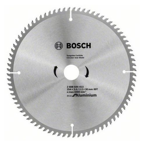 Bosch | Circular Saw Blade 254 x 30mm x 80T Eco for Aluminium - Toolcraft