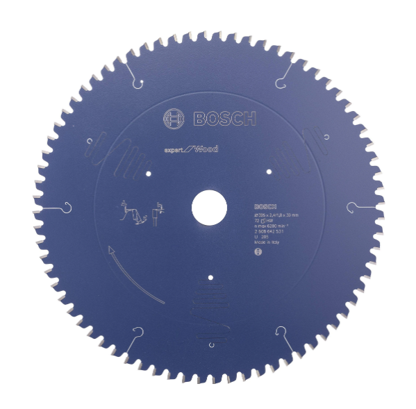 Bosch | Circular Saw Blade 305 x 30mm x 72T Expert for Wood - Toolcraft