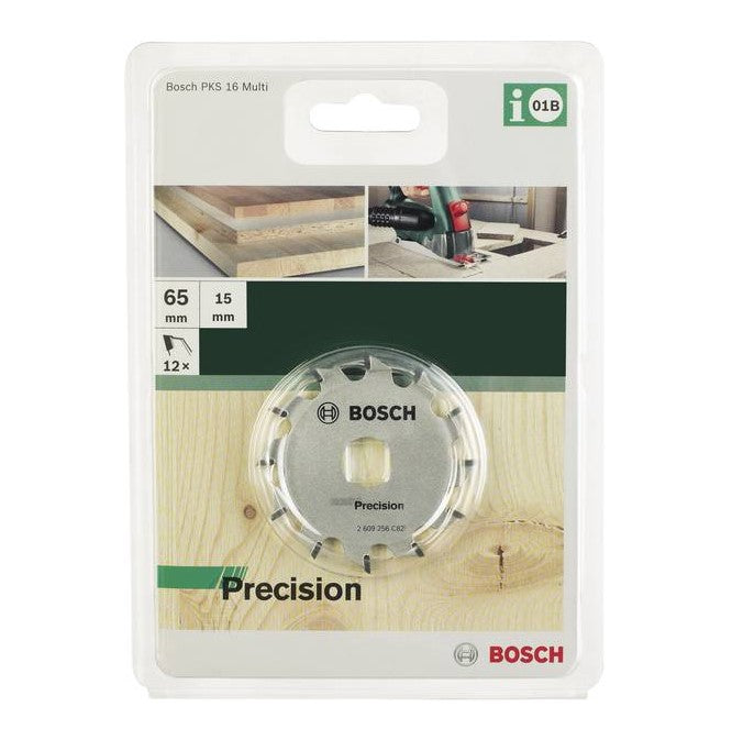 Bosch | Circular Saw Blade 65 x 15mm x 12T for PKS 16 Multi - Toolcraft