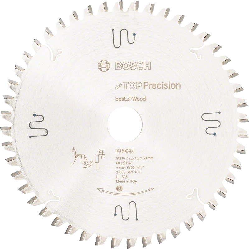 Bosch | Circular Saw Blade BS WO B 216X30mm 48T-Toolcraft