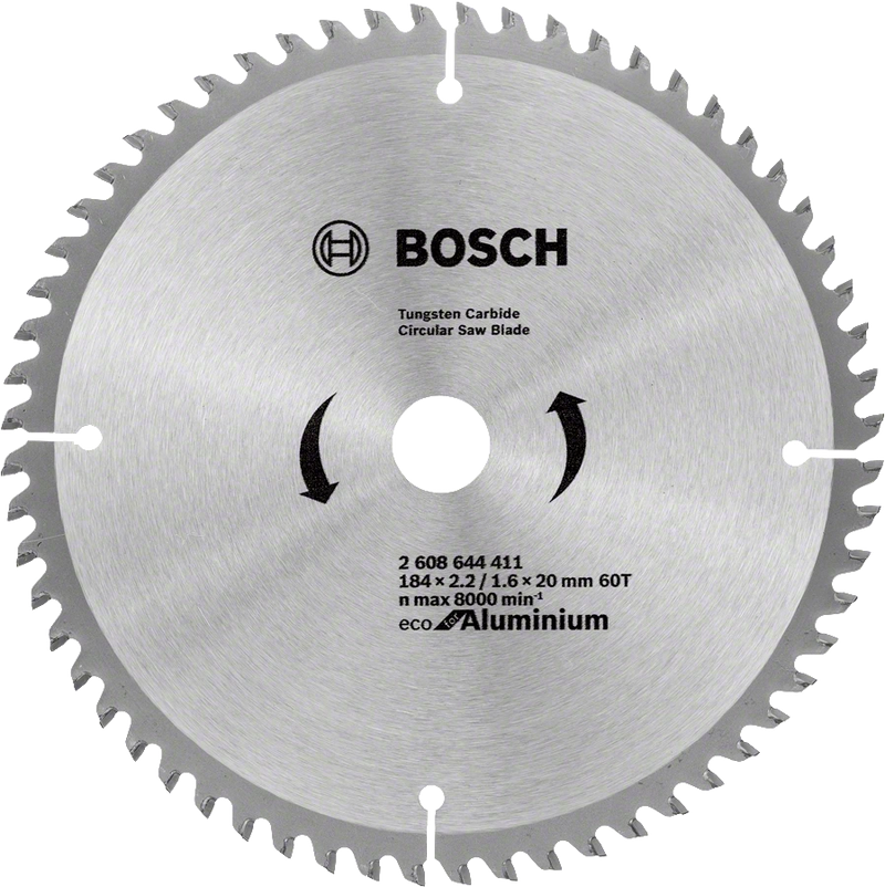 Bosch | Circular Saw Blade EC Al H 184X20mm 60T-Toolcraft