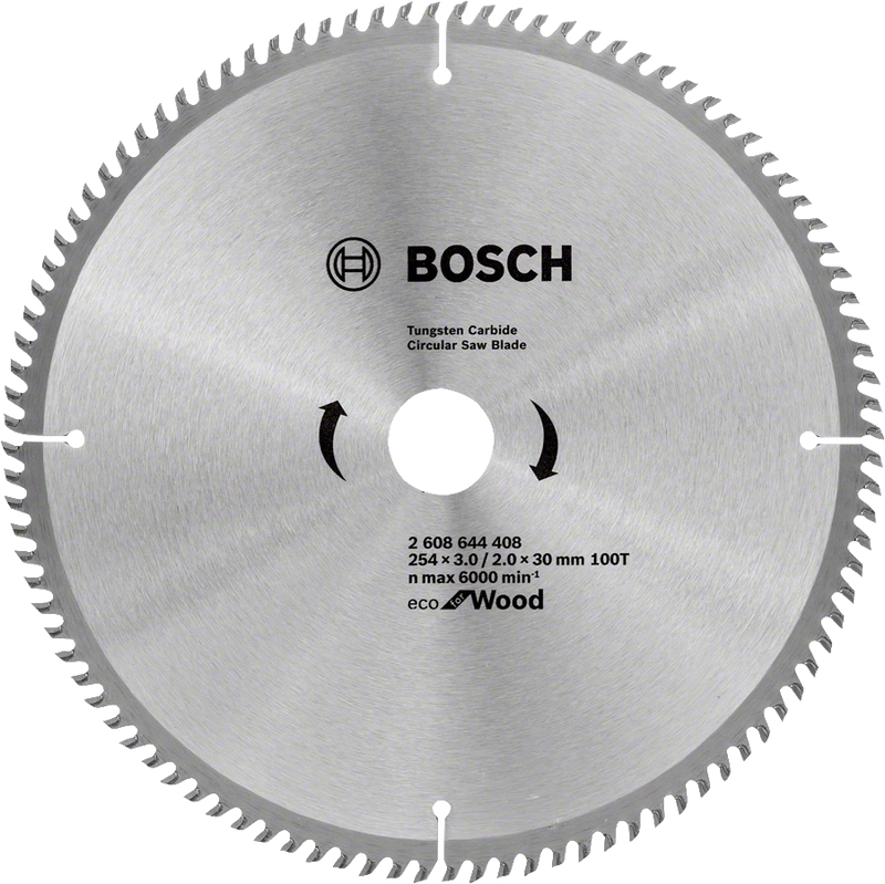 Bosch | Circular Saw Blade EC WO B 254X30mm 100T-Toolcraft