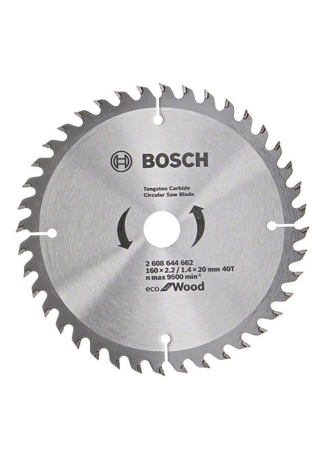 Bosch | Circular Saw Blade EC WO H 160X20mm 40T-Toolcraft