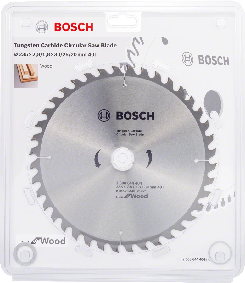 Bosch | Circular Saw Blade EC WO H 235X30mm 40T-Toolcraft