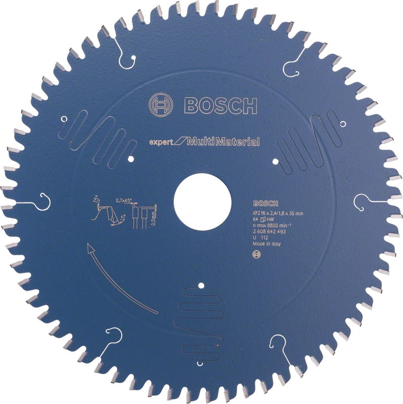 Bosch | Circular Saw Blade EX MU B 216X30mm 64T-Toolcraft