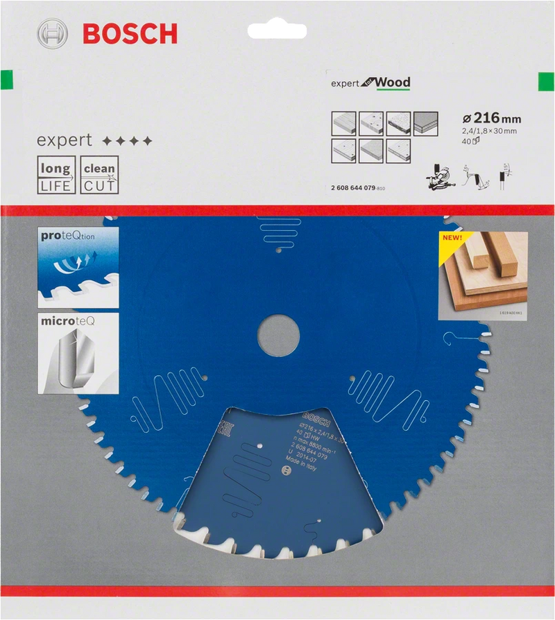 Bosch | Circular Saw Blade EX WO B 216X30mm 40T-Toolcraft
