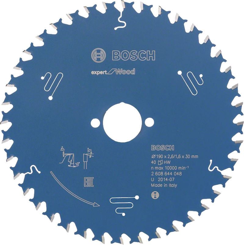 Bosch | Circular Saw Blade EX WO H 190X30mm 40T-Toolcraft