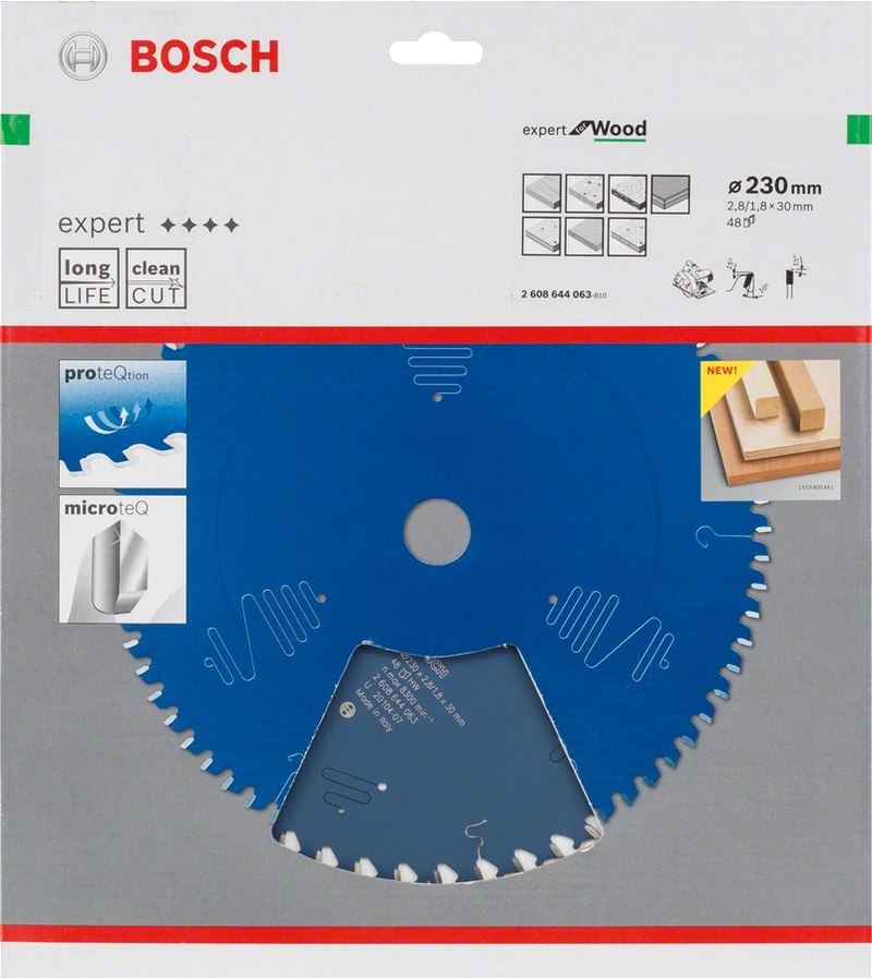 Bosch | Circular Saw Blade EX WO H 230X30mm 48T-Toolcraft