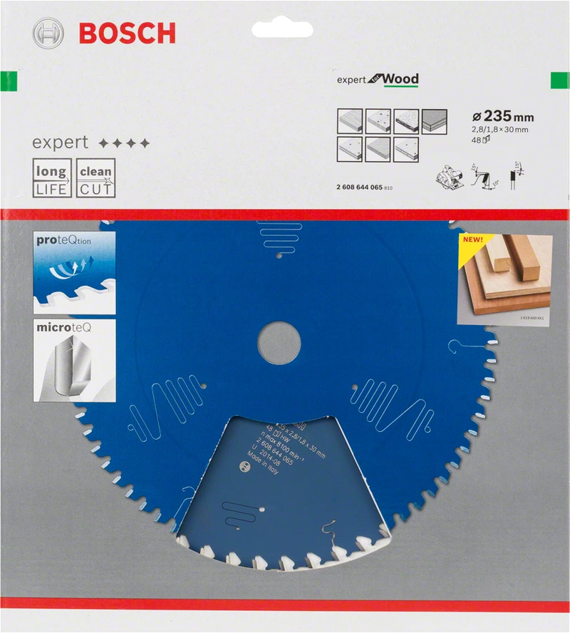 Bosch | Circular Saw Blade EX WO H 235X30mm 48T-Toolcraft