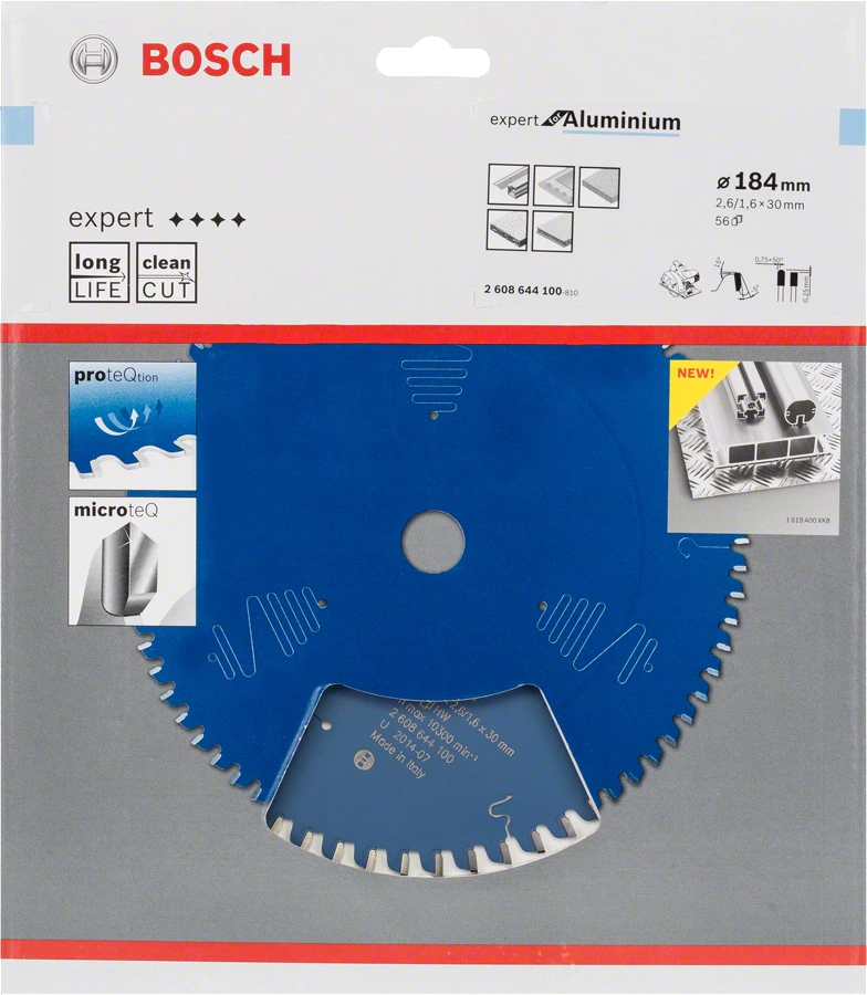 Bosch | Circular Saw Blade Ex Al H 165X20mm 52T-Toolcraft