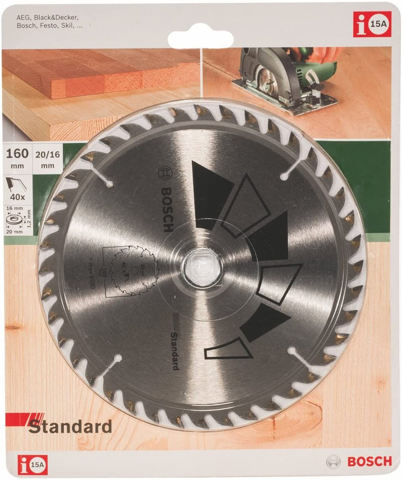 Bosch | Circular Saw Blade GT WO H 160X20mm 40T-Toolcraft