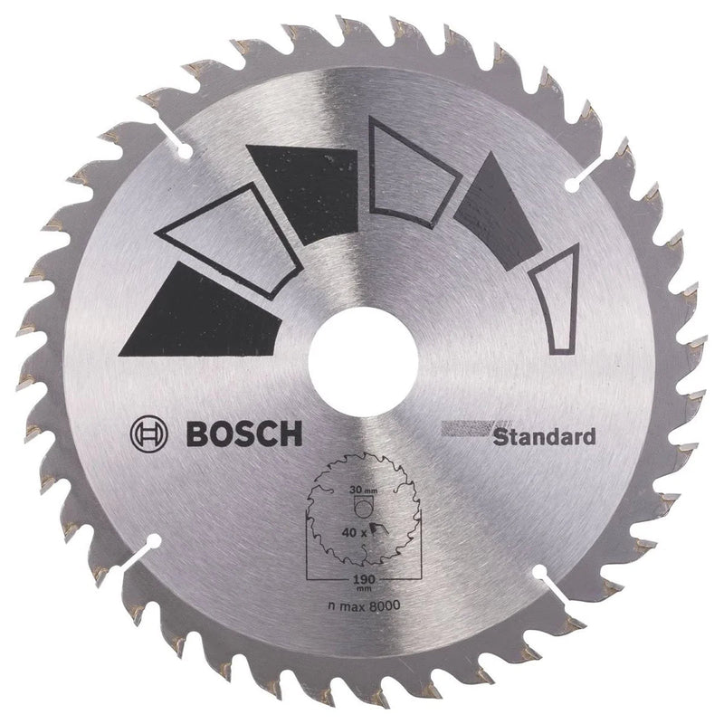Bosch | Circular Saw Blade GT WO H 190X30mm 40T-Toolcraft