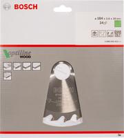Bosch | Circular Saw Blade OP WO H 184X30mm 24T-Toolcraft