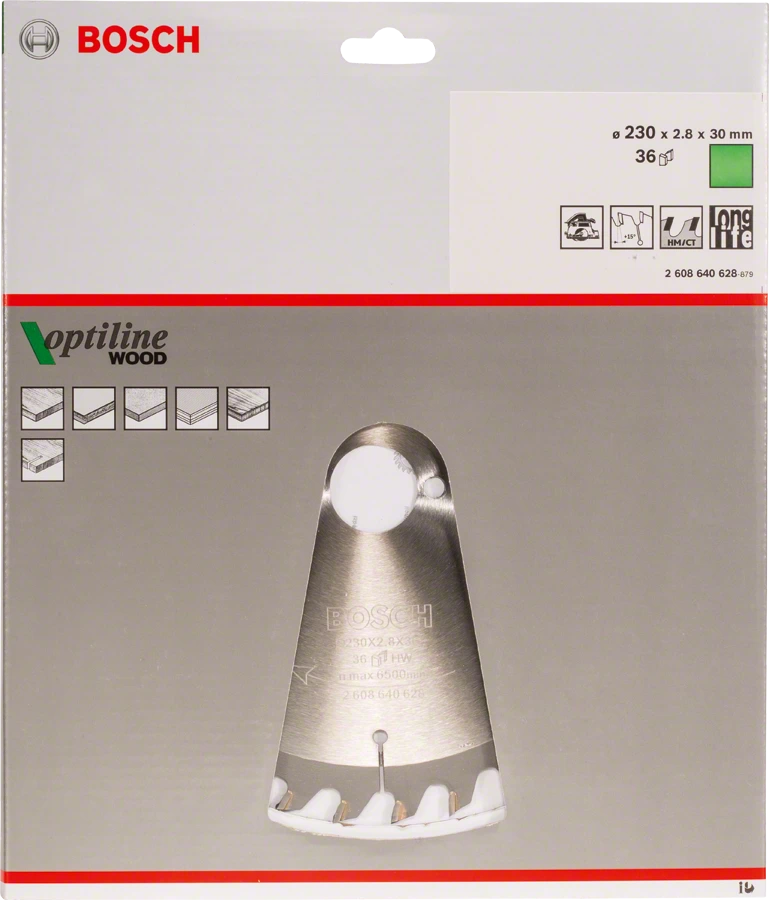 Bosch | Circular Saw Blade OP WO H 230X30mm 36T-Toolcraft