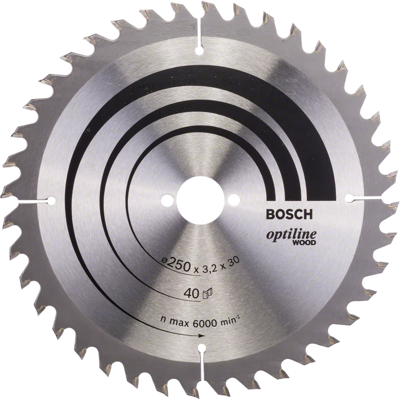 Bosch | Circular Saw Blade OP WO H 250X30mm 40T-Toolcraft