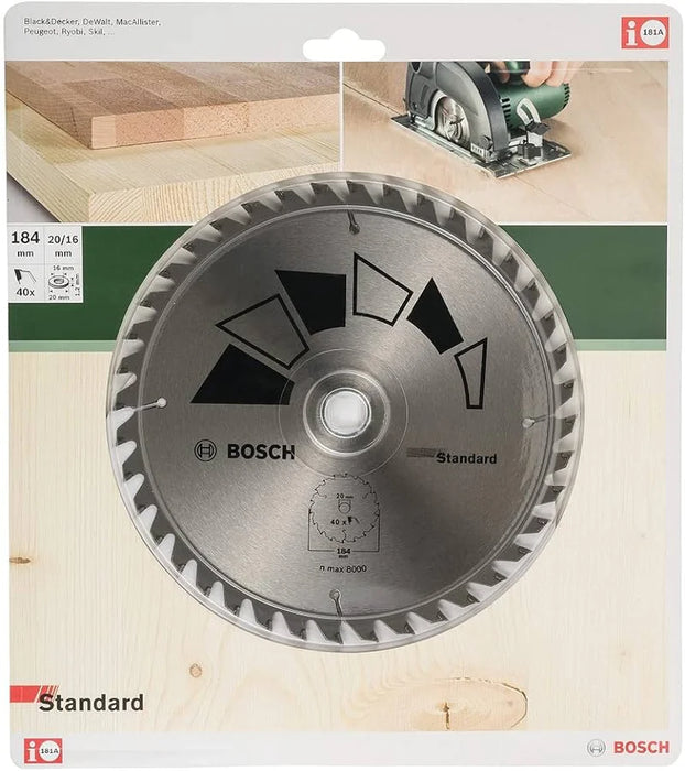 Bosch | Circular Saw Blade GT WO H 184X20-40T