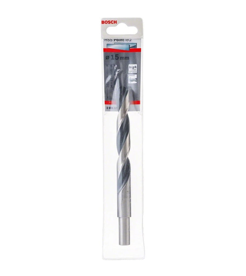 Bosch | Drill Bit HSS PointTeQ 15,0mm 1Pc (Reduced Shank) (Online Only) - Toolcraft