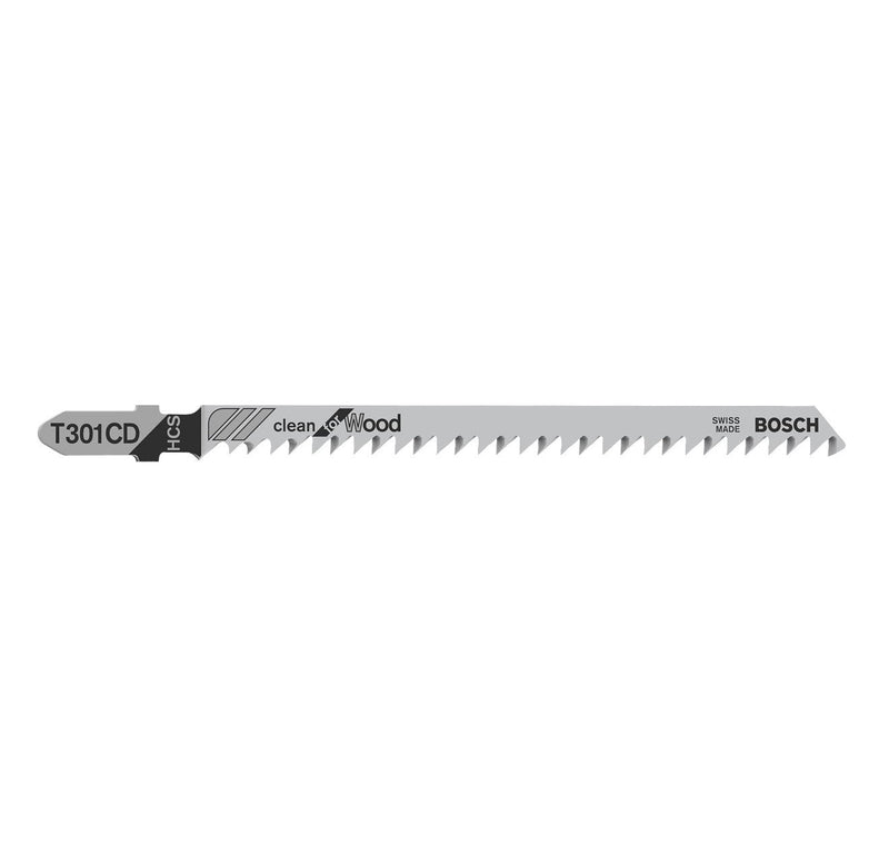 Bosch | Jigsaw Blade T 301 CD for Wood 5Pk-Toolcraft